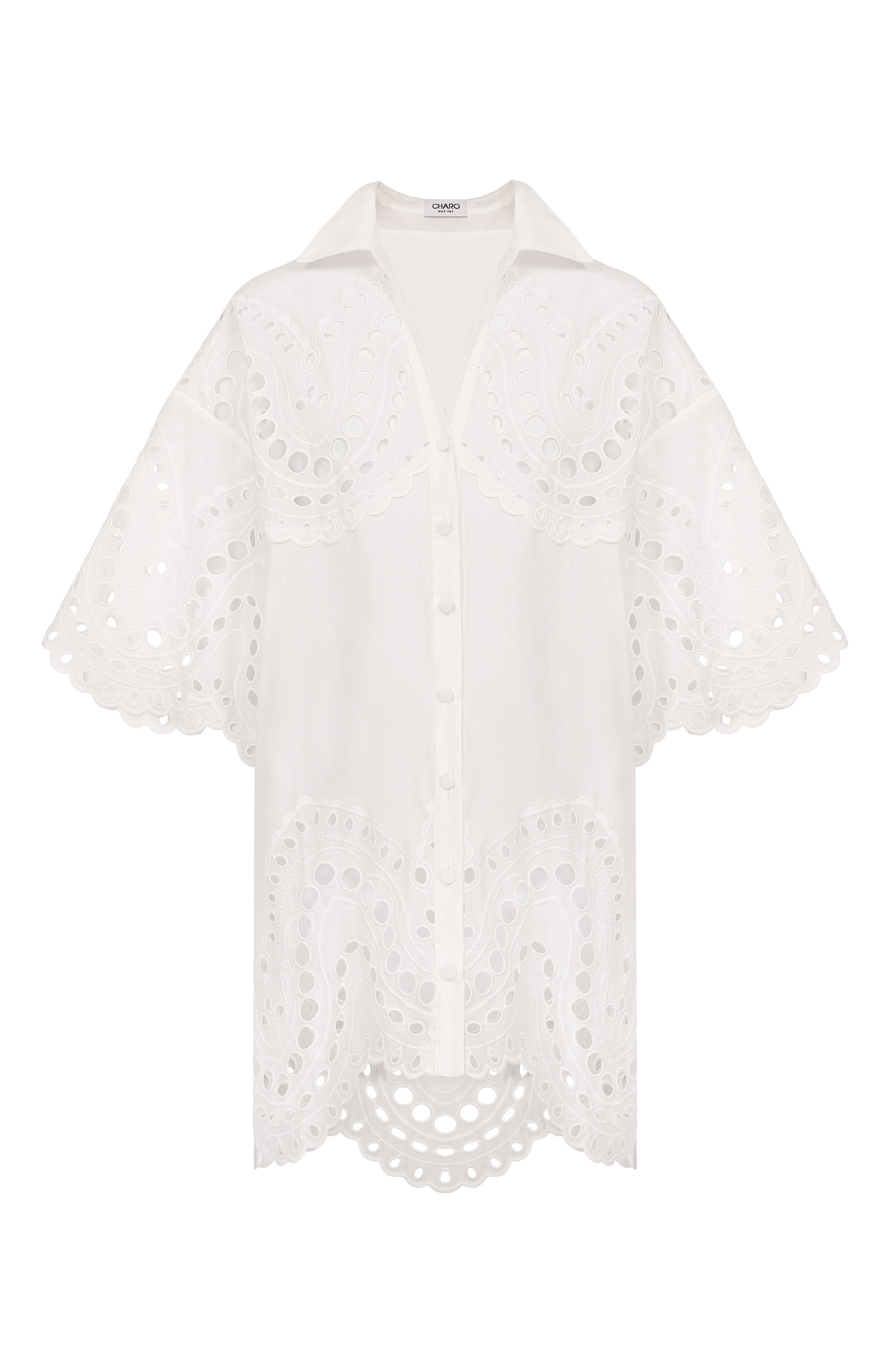 Хлопковая туника CHARO RUIZ IBIZA, арт. 263201, фото 1