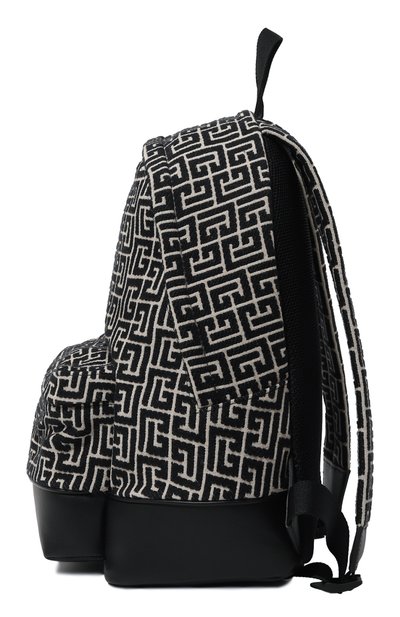 Текстильный рюкзак BALMAIN черно-белого цвета по цене 144500 руб., арт. AM1GE150TJMY, фото 4 Текстильный рюкзак BALMAIN, арт. AM1GE150TJMY, фото 4