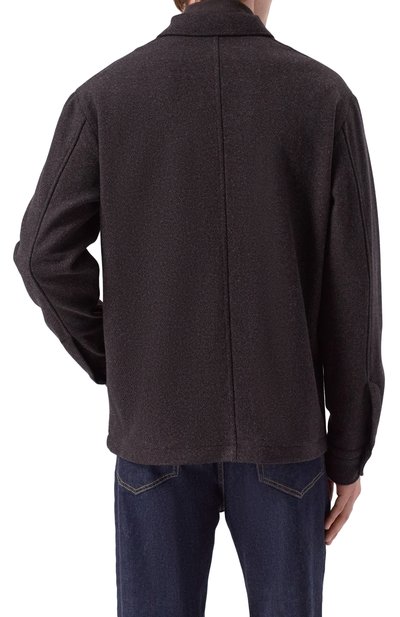 Куртка-рубашка из шерсти и кашемира STEFANO RICCI, арт. SP007986/WC005R, фото 4