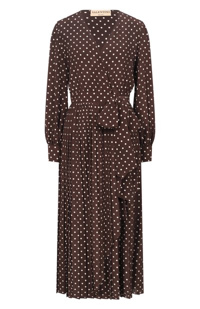 Женское шелковое платье VALENTINO, арт. 8B3VAHU6/9DW