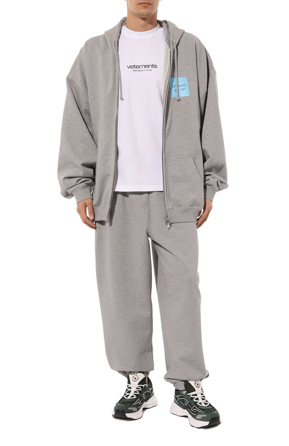 Хлопковая толстовка VETEMENTS, арт. UE64HD140G, фото 5