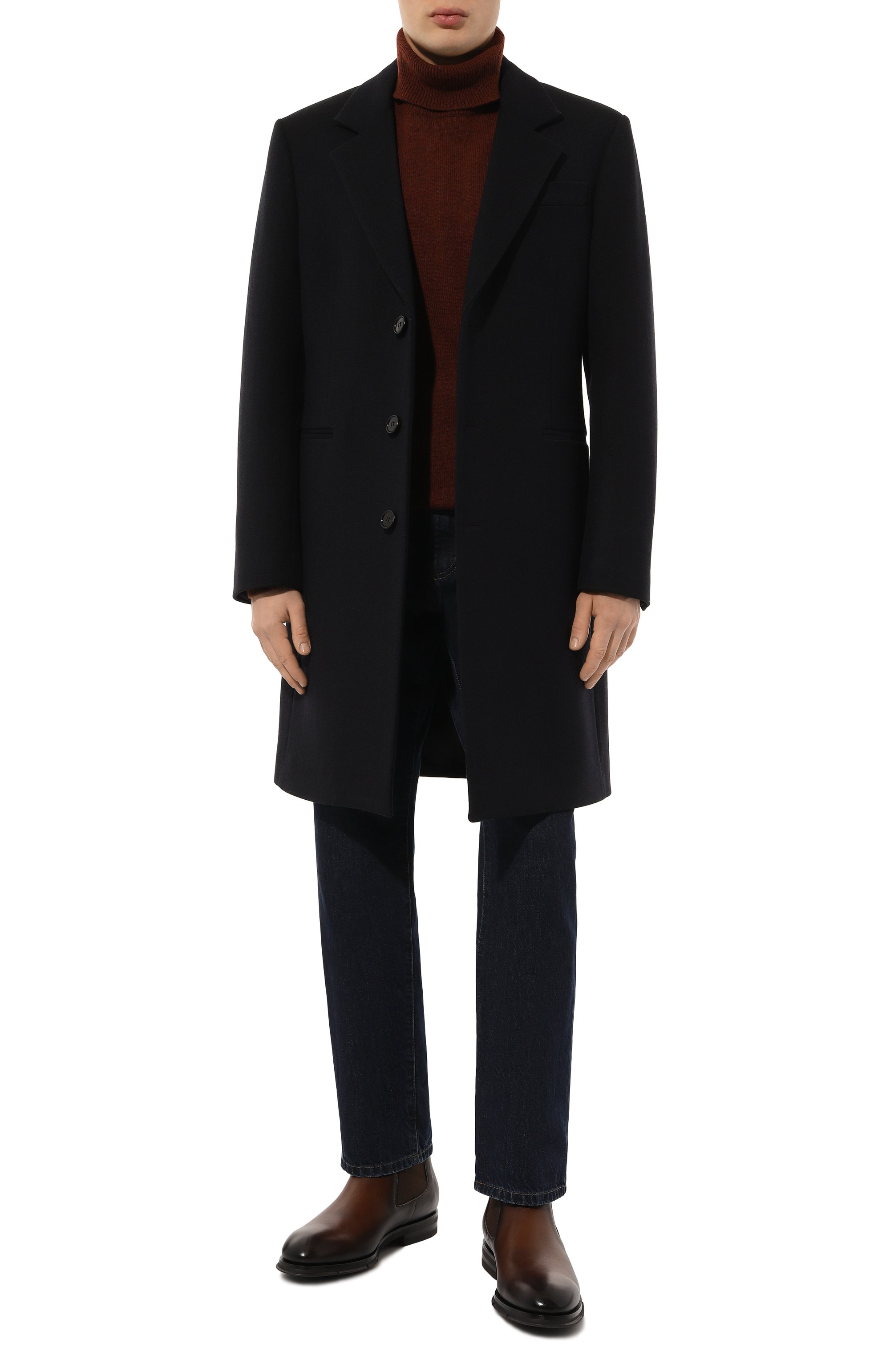 Шерстяное пальто BURBERRY, арт. 8092673, фото 2