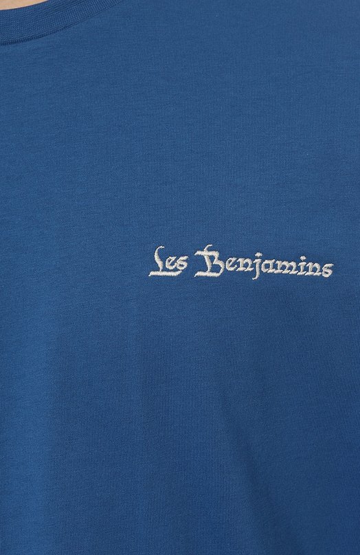 Хлопковая футболка Les Benjamins 5