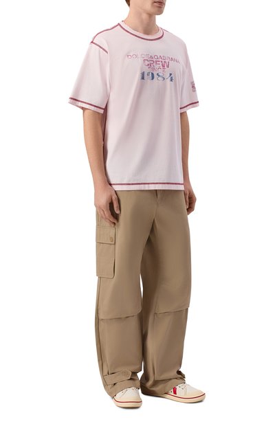 Хлопковая футболка DOLCE & GABBANA, арт. G8T05T/G7PPC, фото 2