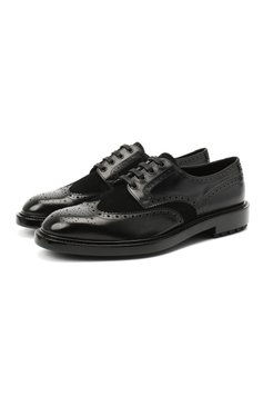 Кожаные дерби SANTONI, арт. MCC017331LM1FLTUN51, фото 1