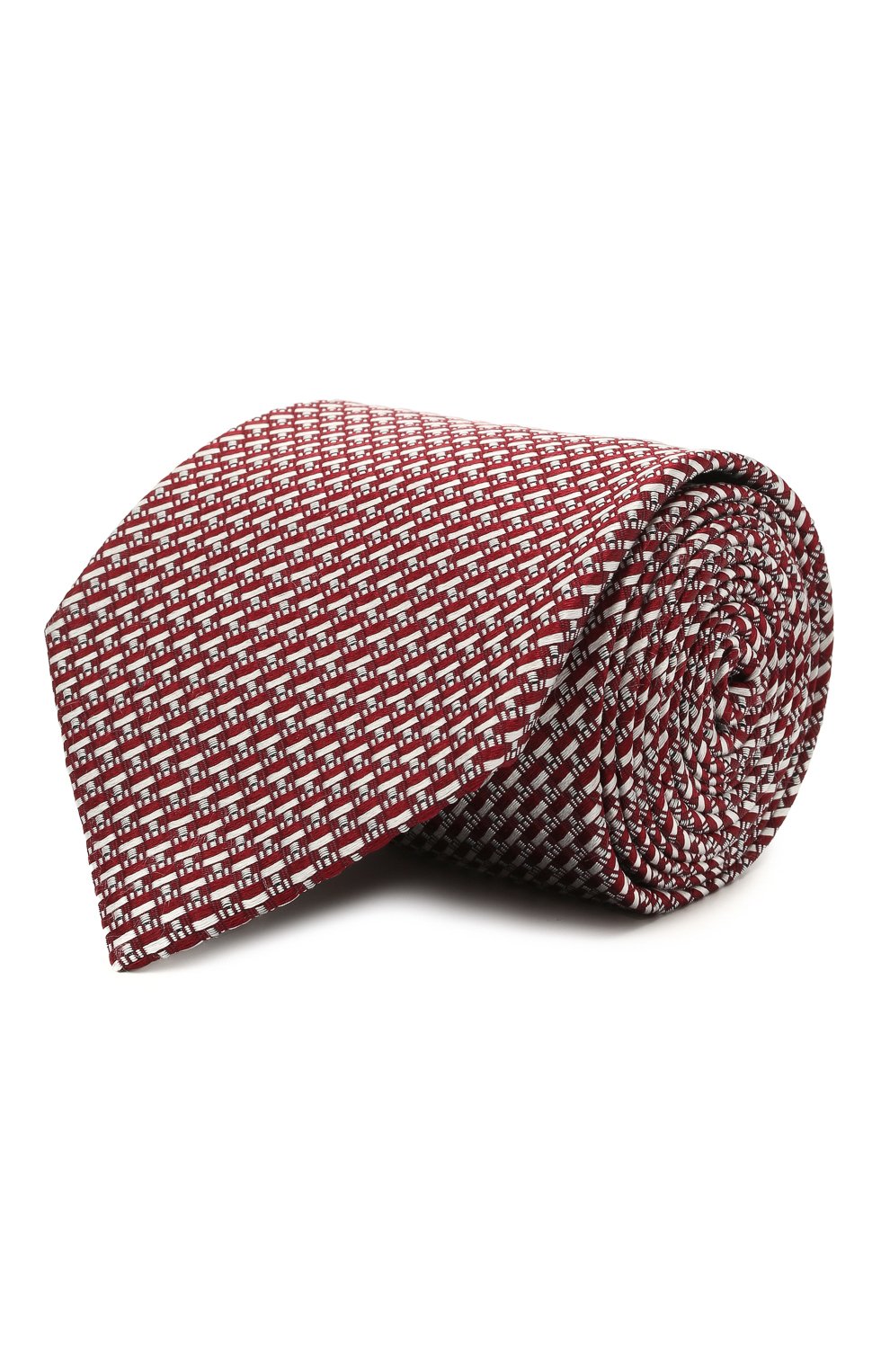 Шелковый галстук BRIONI бордового цвета по цене 25950 руб., арт. 062I00/P0435, фото 1 Шелковый галстук BRIONI, арт. 062I00/P0435, фото 1