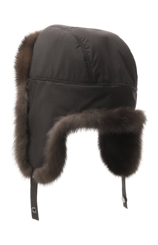 Шапка-ушанка Antistorm с отделкой из соболя Black Sable BS-MНASP-EB Коричневый  BS-MНASP-EB Фото 2