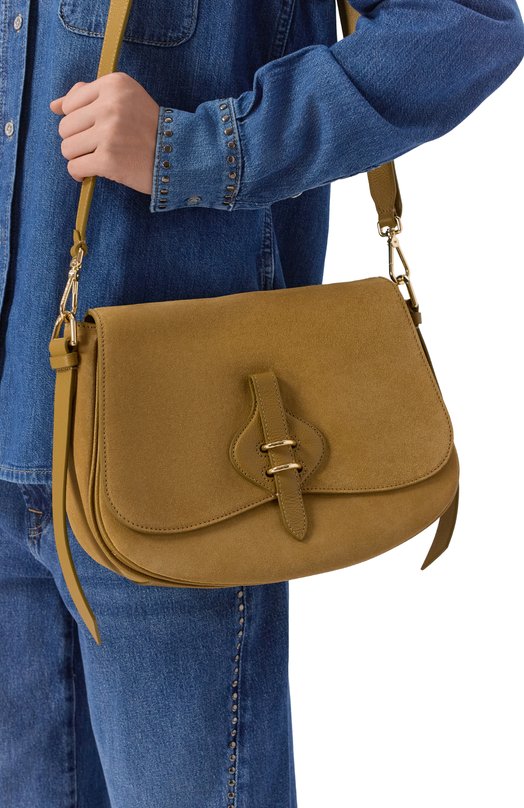 Сумка Mavery large Coccinelle E1 U7H 12 01 01 Хаки  E1 U7H 12 01 01 Фото 2