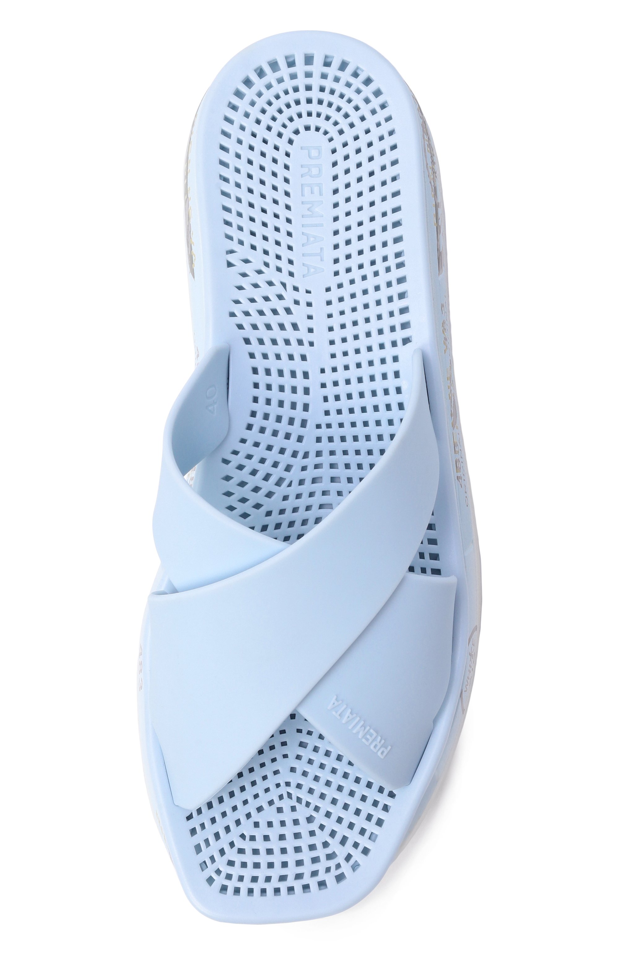 Сабо moura PREMIATA голубого цвета по цене 17150 руб., арт. M0URA/VAR 7453, фото 6 Сабо moura PREMIATA, арт. M0URA/VAR 7453, фото 6