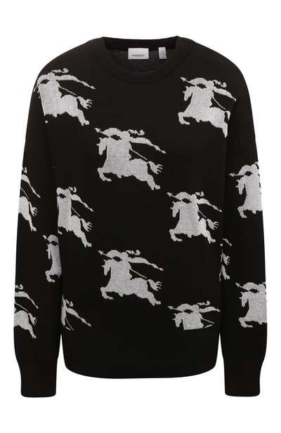 Женский свитер из хлопка и шелка BURBERRY, арт. 8070329 A6590