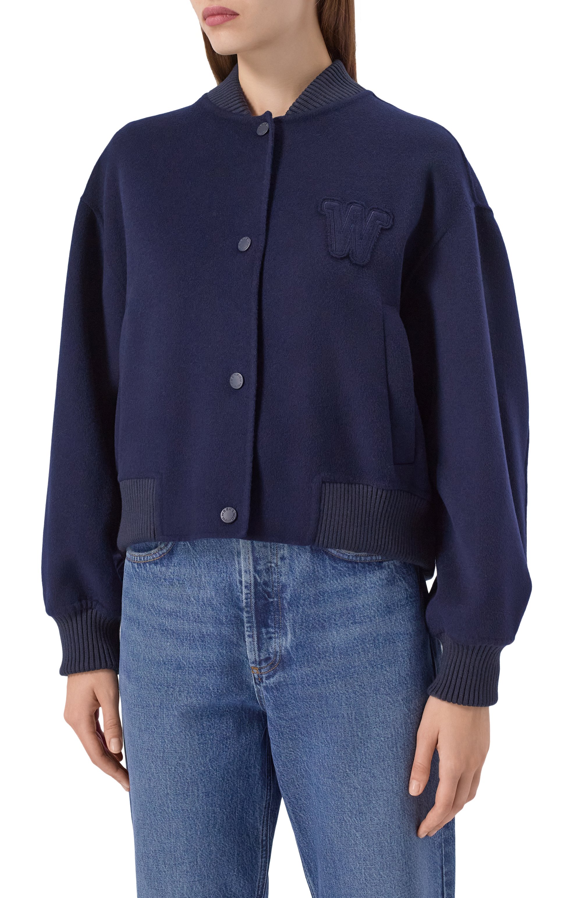 Шерстяной бомбер WEEKEND MAX MARA, арт. ZELANTE, фото 3