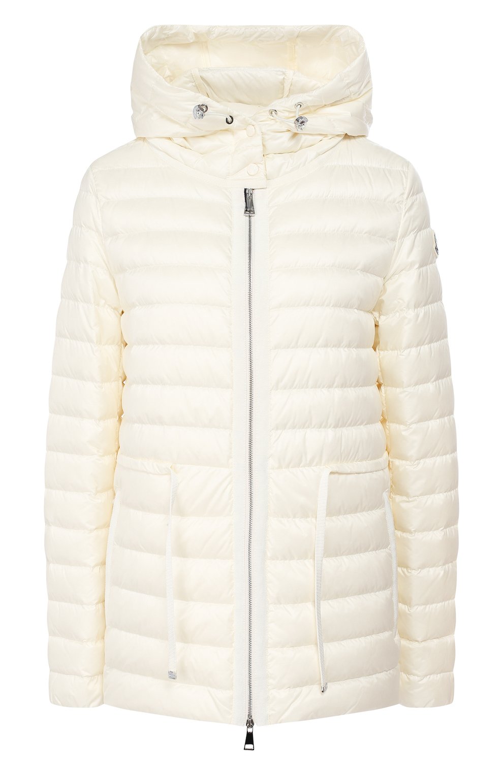 Пуховая куртка raie MONCLER белого цвета по цене 128000 руб., арт. F1-093-1B103-00-53048, фото 1 Пуховая куртка raie MONCLER, арт. F1-093-1B103-00-53048, фото 1