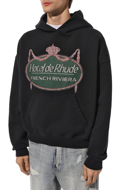 Хлопковое худи RHUDE, арт. RHPS24H004012610, фото 3