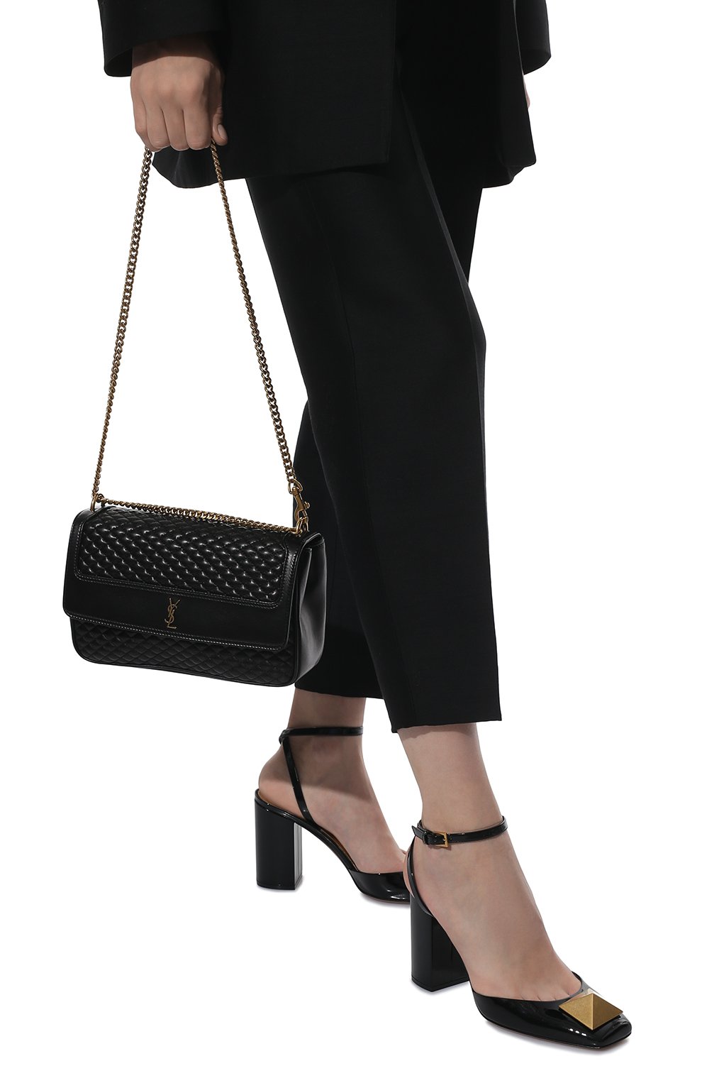 Кожаные туфли one stud VALENTINO, арт. XW2S0DT4/LAF, фото 3