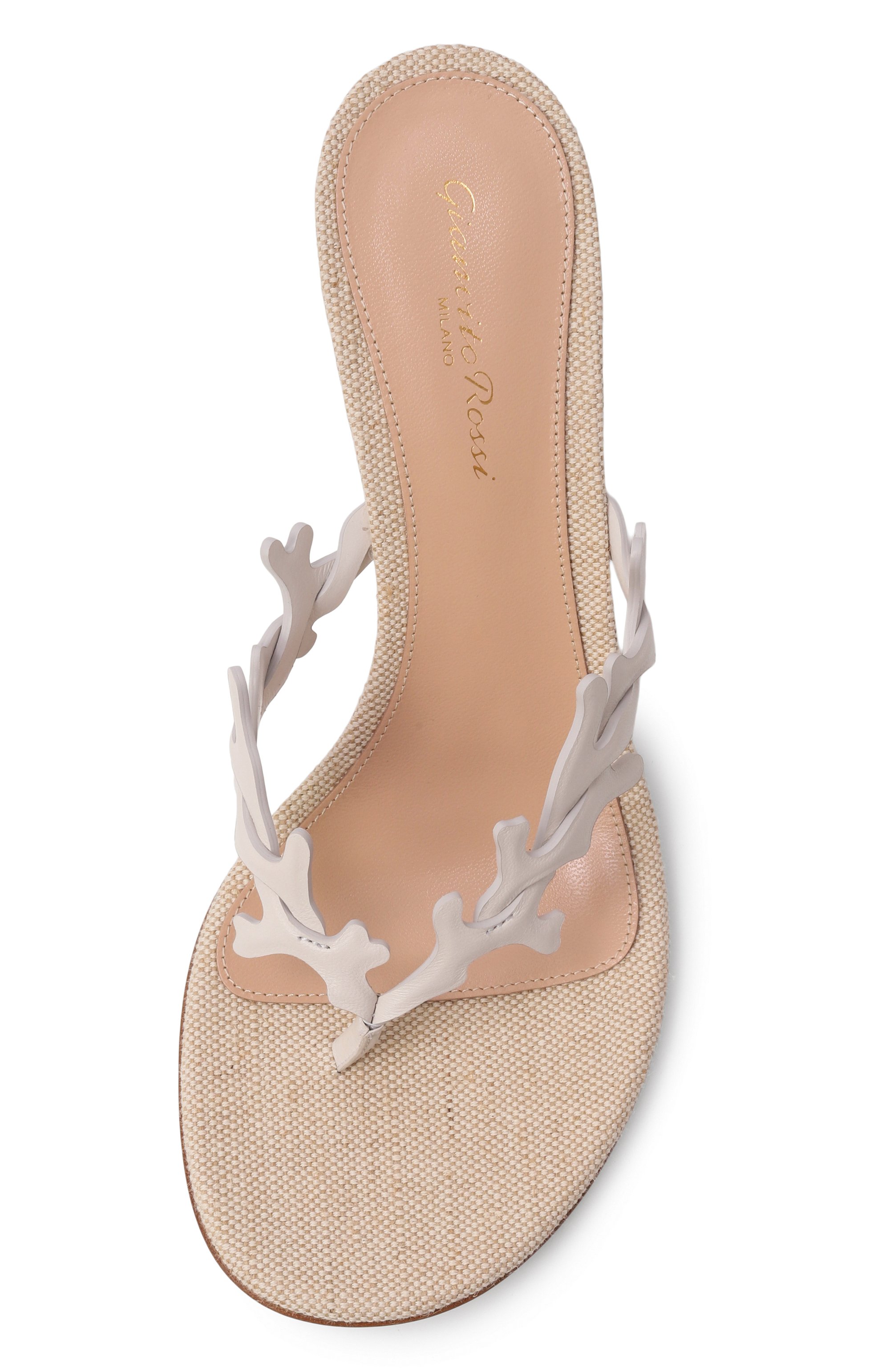 Кожаные мюли ocean 70 GIANVITO ROSSI, арт. G10156.70RIC.NP10FNT, фото 6