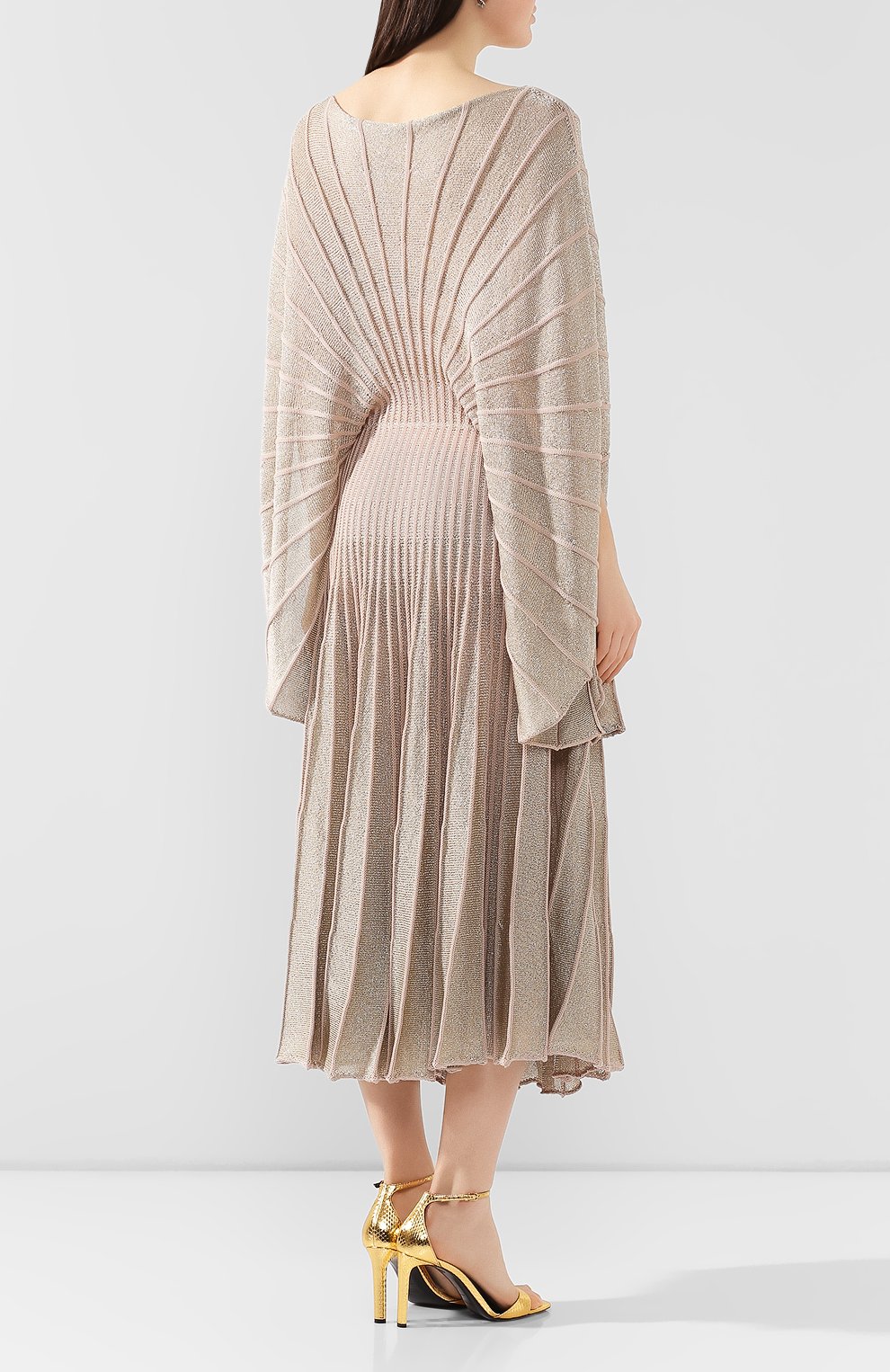 Платье из смеси вискозы и хлопка STELLA MCCARTNEY, арт. 600922/S2188, фото 4