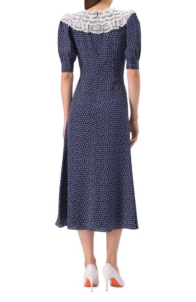 Шелковое платье ALESSANDRA RICH, арт. FABX4025-F4510, фото 4