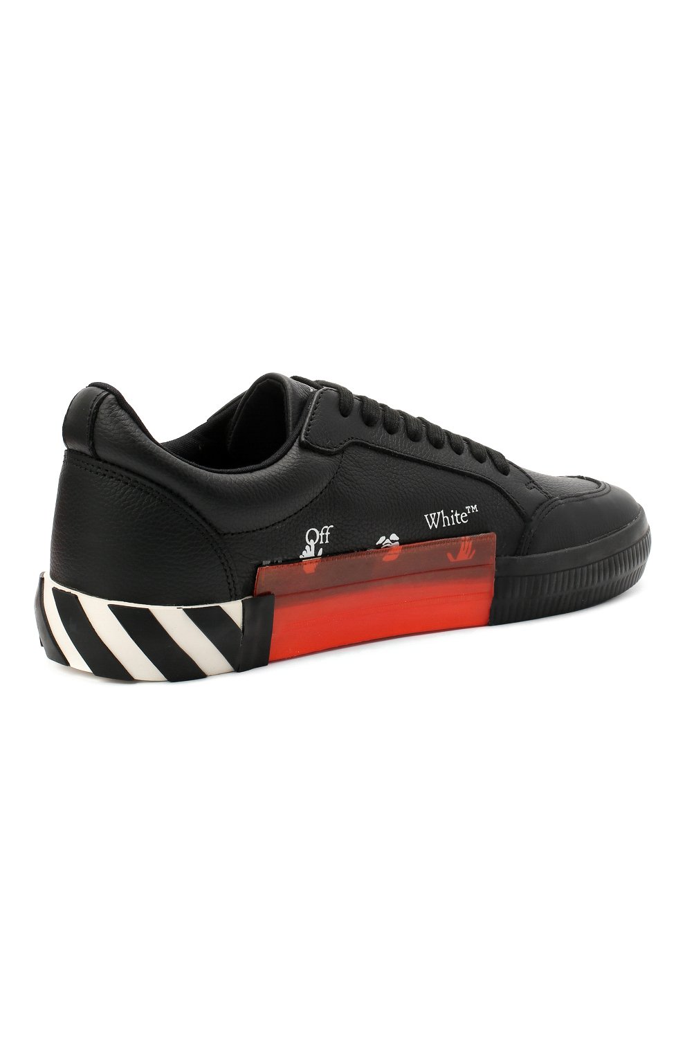 Кожаные кеды vulcanized OFF-WHITE, арт. 0MIA085E20LEA0011001, фото 4