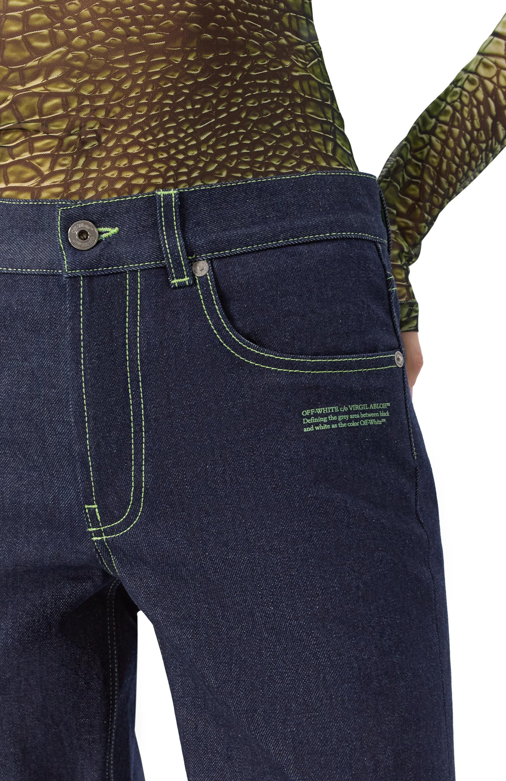 Джинсы OFF-WHITE, арт. 0WYA069S25DEN0014614, фото 5