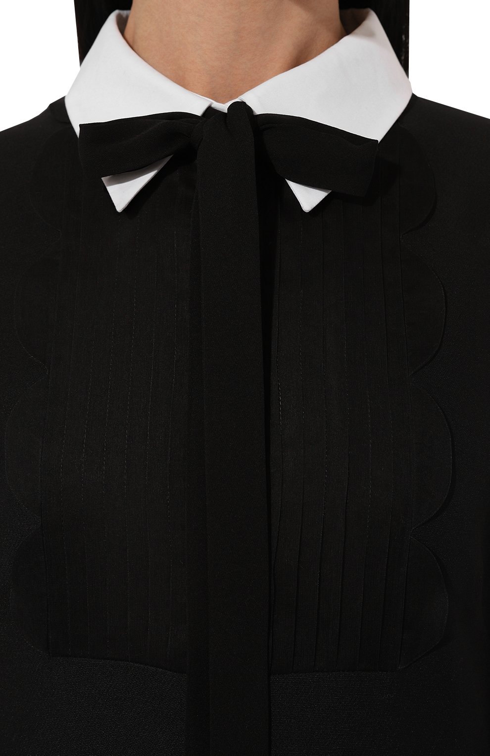 Платье из шерсти и шелка VALENTINO, арт. 5B3VA9N51CF, фото 5