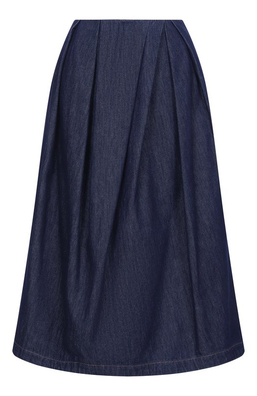 Джинсовая юбка Dries Van Noten 130863/3385 Синий 130863/3385