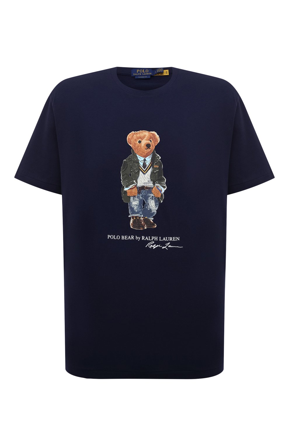 Хлопковая футболка POLO RALPH LAUREN, арт. 710854497, фото 1