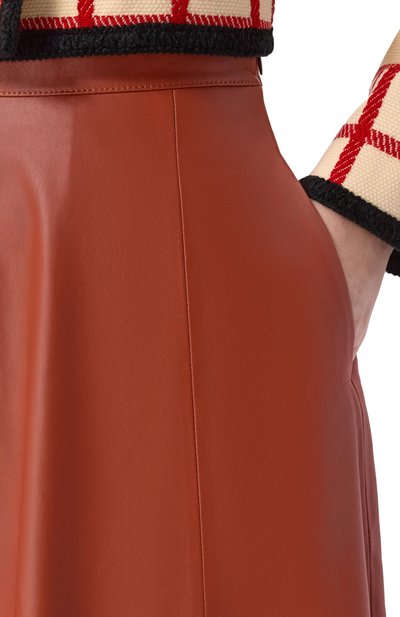 Кожаная юбка MVST, арт. M26.2PW.L906/L011 NAPPA, фото 5