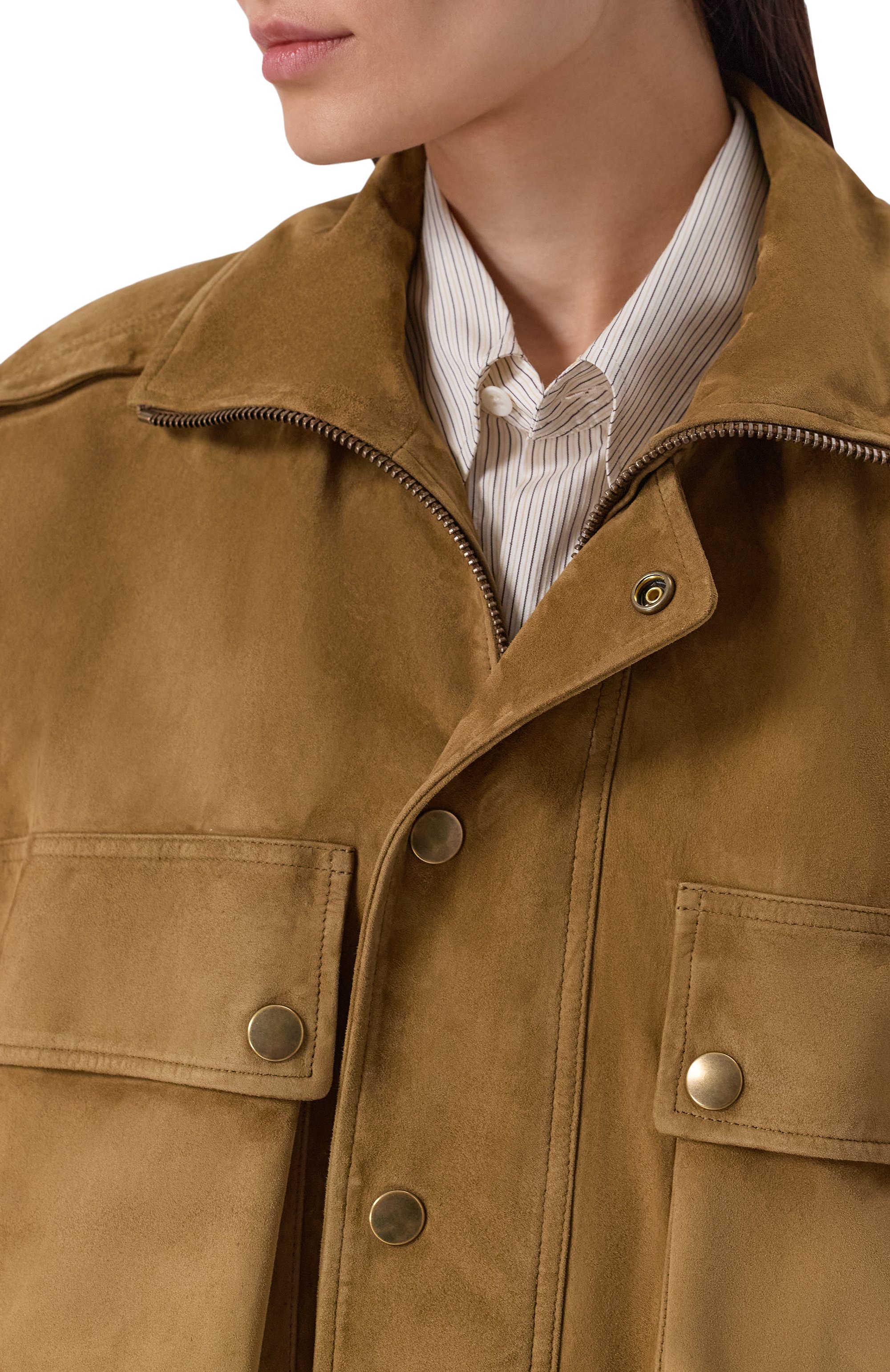 Замшевый бомбер PETAR PETROV, арт. S25LJ8, фото 5