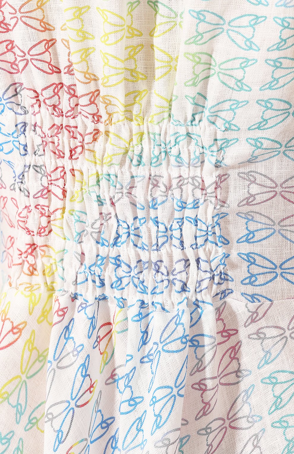 Льняное платье A MERE CO разноцветного цвета по цене 47350 руб., арт. AMC-R20-G1-3, фото 5 Льняное платье A MERE CO, арт. AMC-R20-G1-3, фото 5