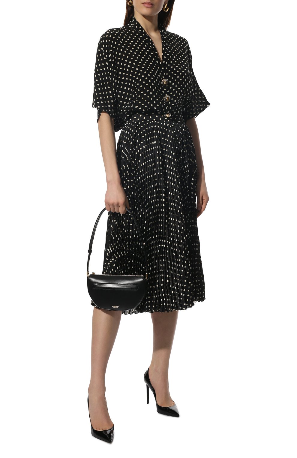 Шелковая блузка BALENCIAGA, арт. 675417/TLLH8, фото 2