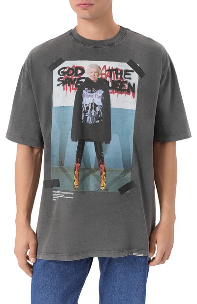 Хлопковая футболка DIEGO VENTURINO, арт. DVTS0GSTQ, фото 3