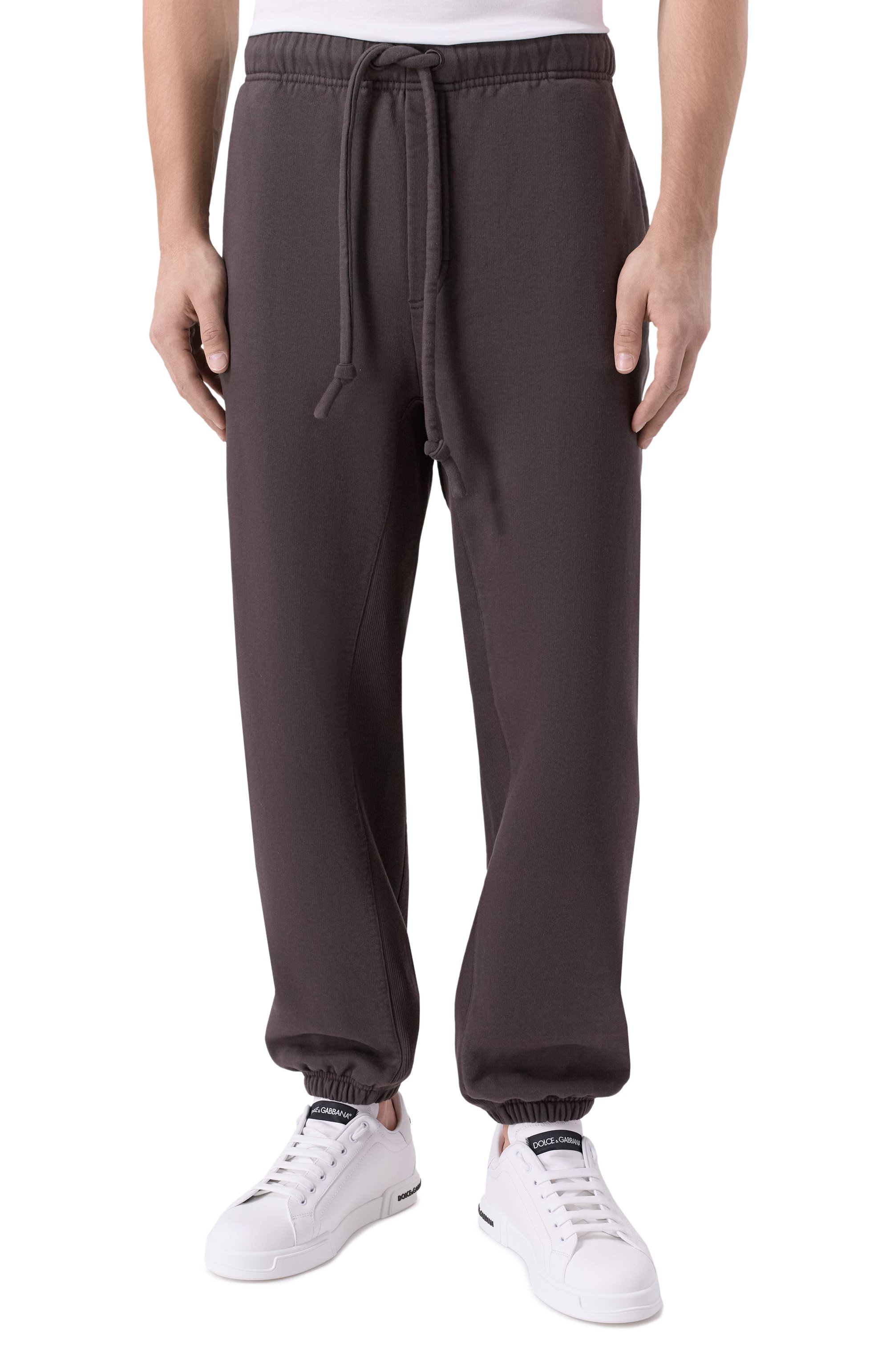 Хлопковые джоггеры DOLCE & GABBANA, арт. GP17AT/G7PLA, фото 3