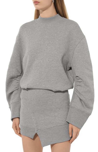 Хлопковое платье THE ATTICO, арт. 247WCA162, фото 3