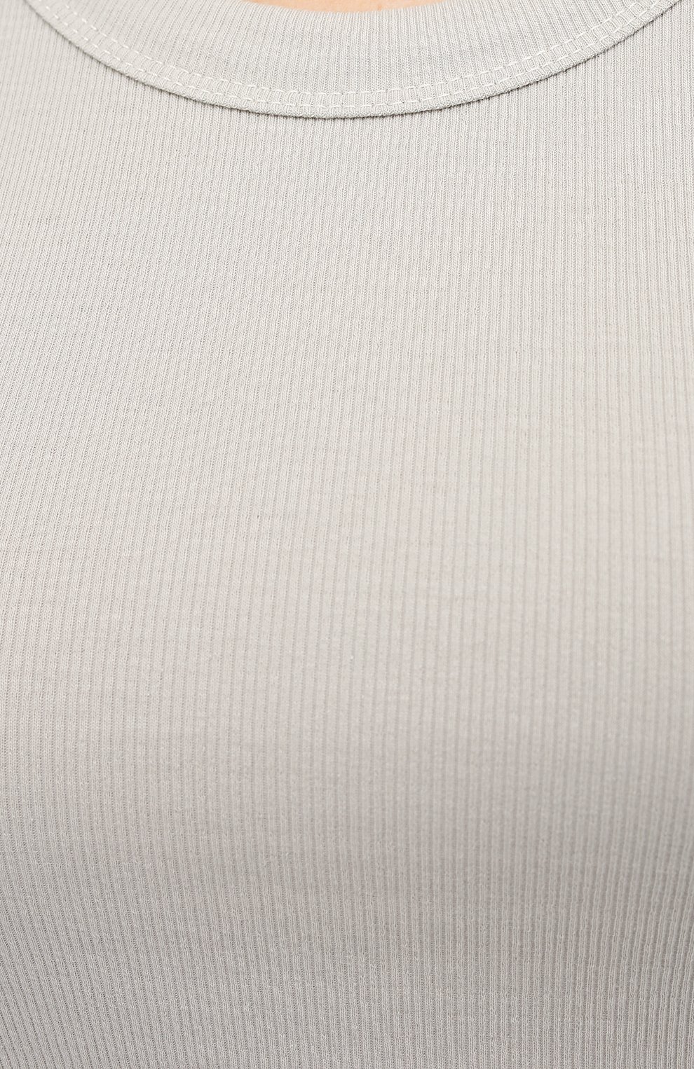 Хлопковая майка TOTEME, арт. ESPERA RIB TANK 203-437-772, фото 5