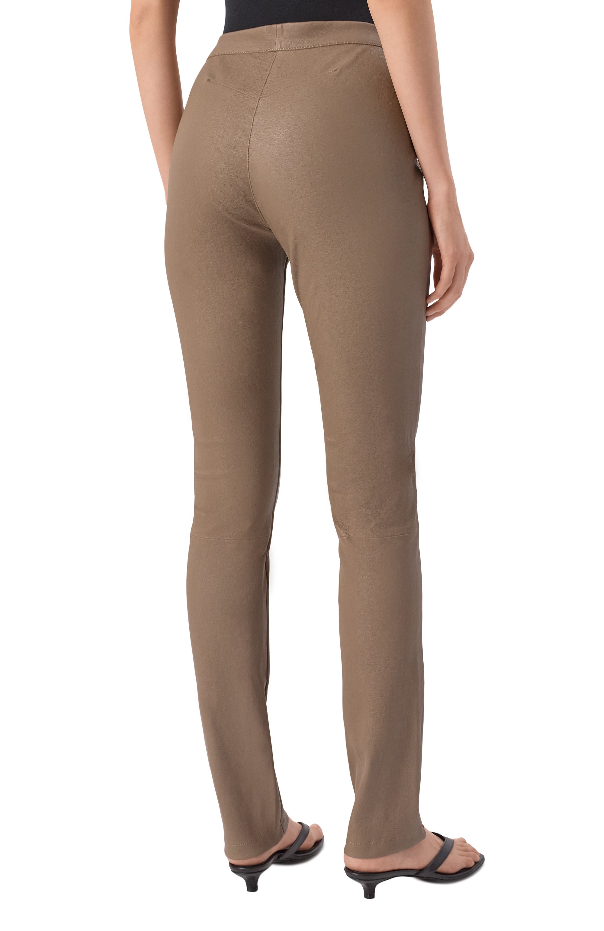 Кожаные легинсы BOSS, арт. 50541926, фото 4