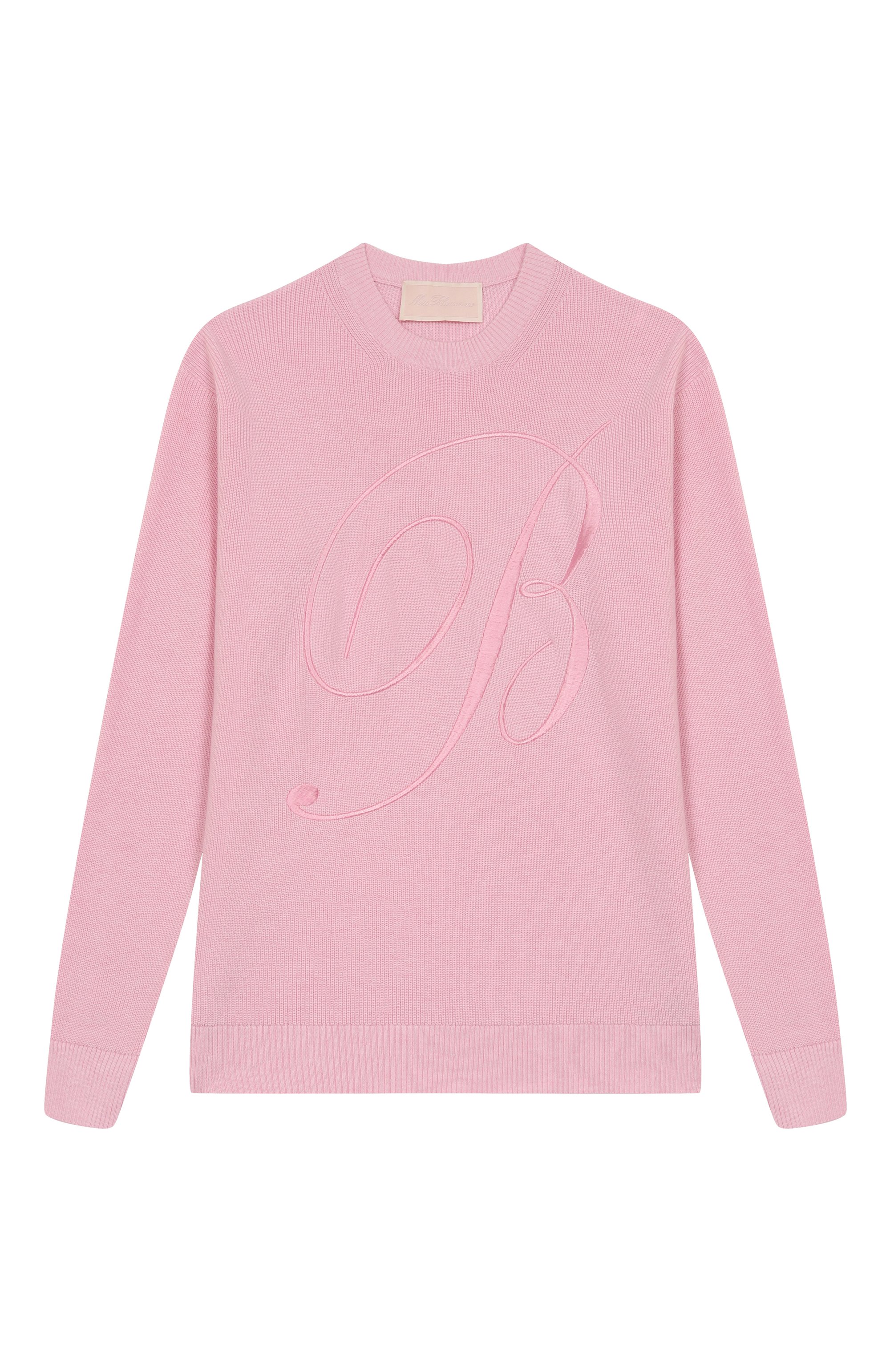 Пуловер из хлопка и шерсти BLUMARINE, арт. BFMA016C/FL011/14-16A, фото 1