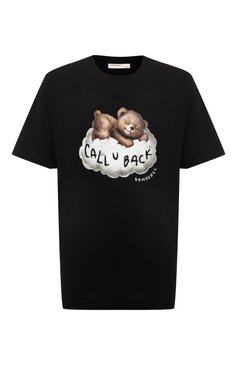 Мужская хлопковая футболка DOMREBEL черного цвета, арт. M CALL U/TSHIRT | Фото 1 (Рукава: Короткие; Длина (для топов): Стандартные; Материал внешний: Хлопок; Принт: С принтом; Стили: Гранж; Мужское Кросс-КТ: Футболка-одежда; Кросс-КТ: Джерси)