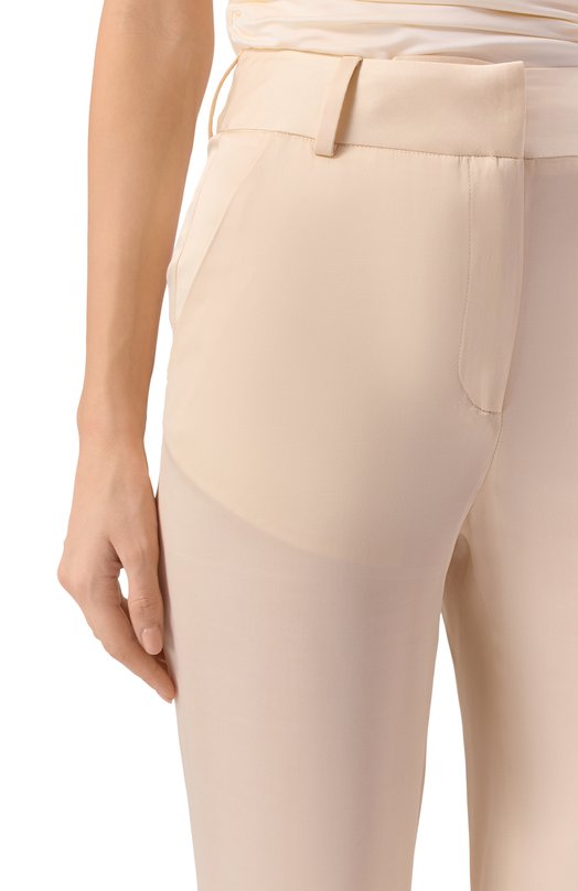 Брюки из вискозы Aya Muse AMR2645 Кремовый  AMR2645 Фото 5