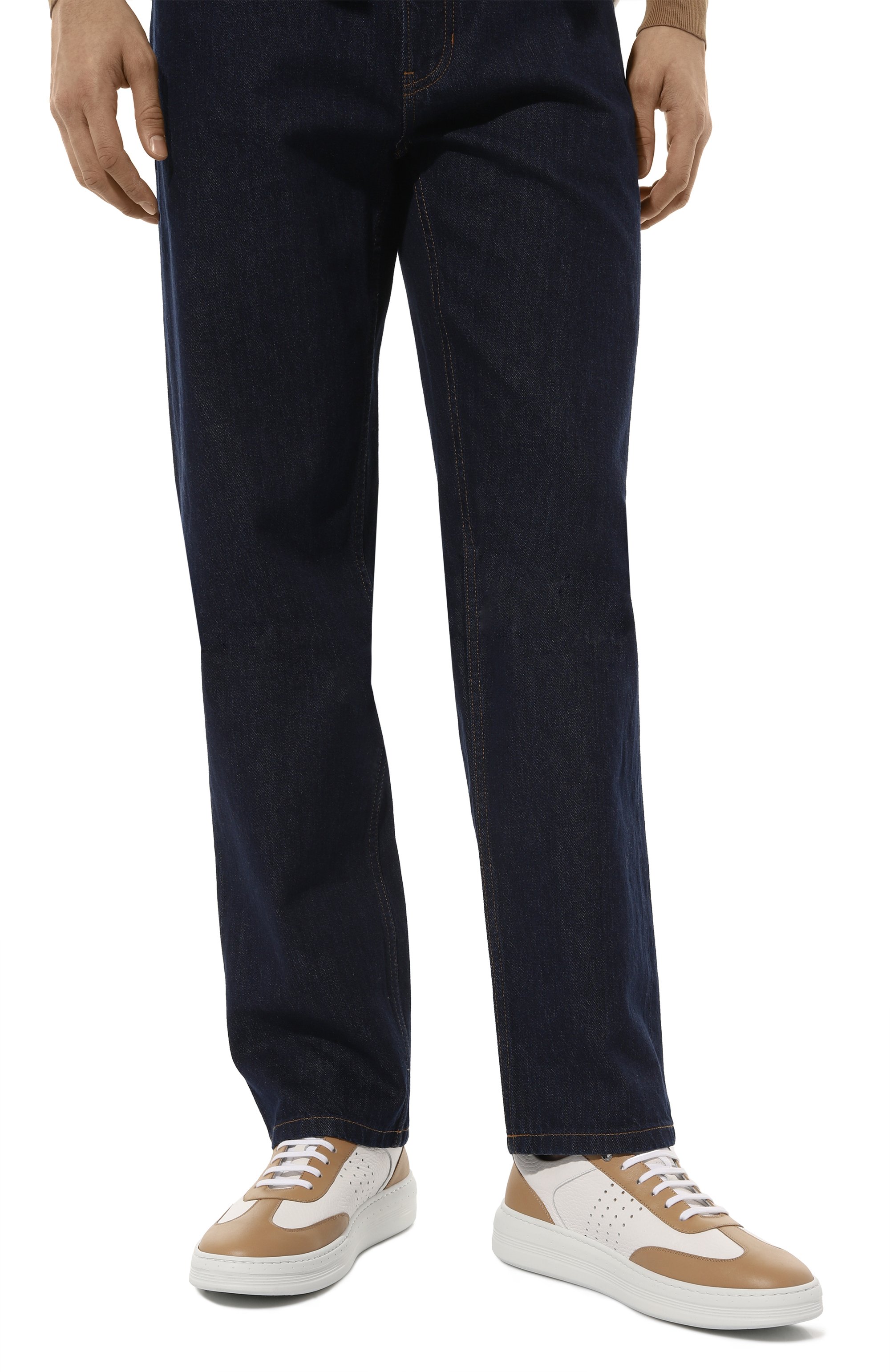 Кожаные кеды STEFANO RICCI, арт. UF51G6507/VTVDMR, фото 3