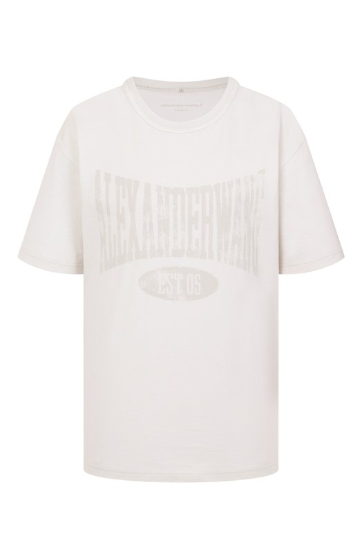 фото Хлопковая футболка alexanderwang.t
