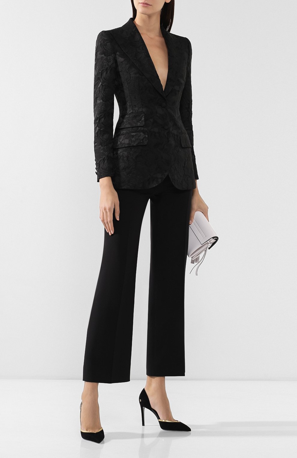 Жаккардовый жакет DOLCE & GABBANA, арт. F296TT/FJRDJ, фото 2