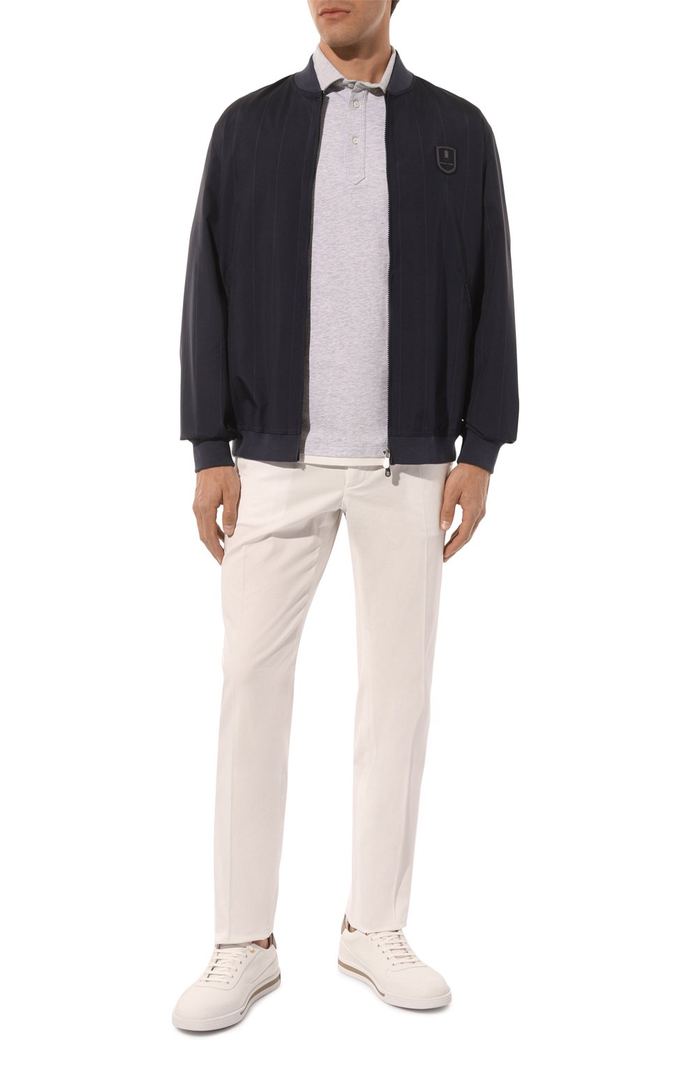 Хлопковое поло BRUNELLO CUCINELLI, арт. M0B133966, фото 2