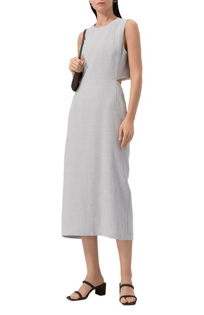 Платье изо льна и вискозы 12 STOREEZ, арт. 126107, фото 2