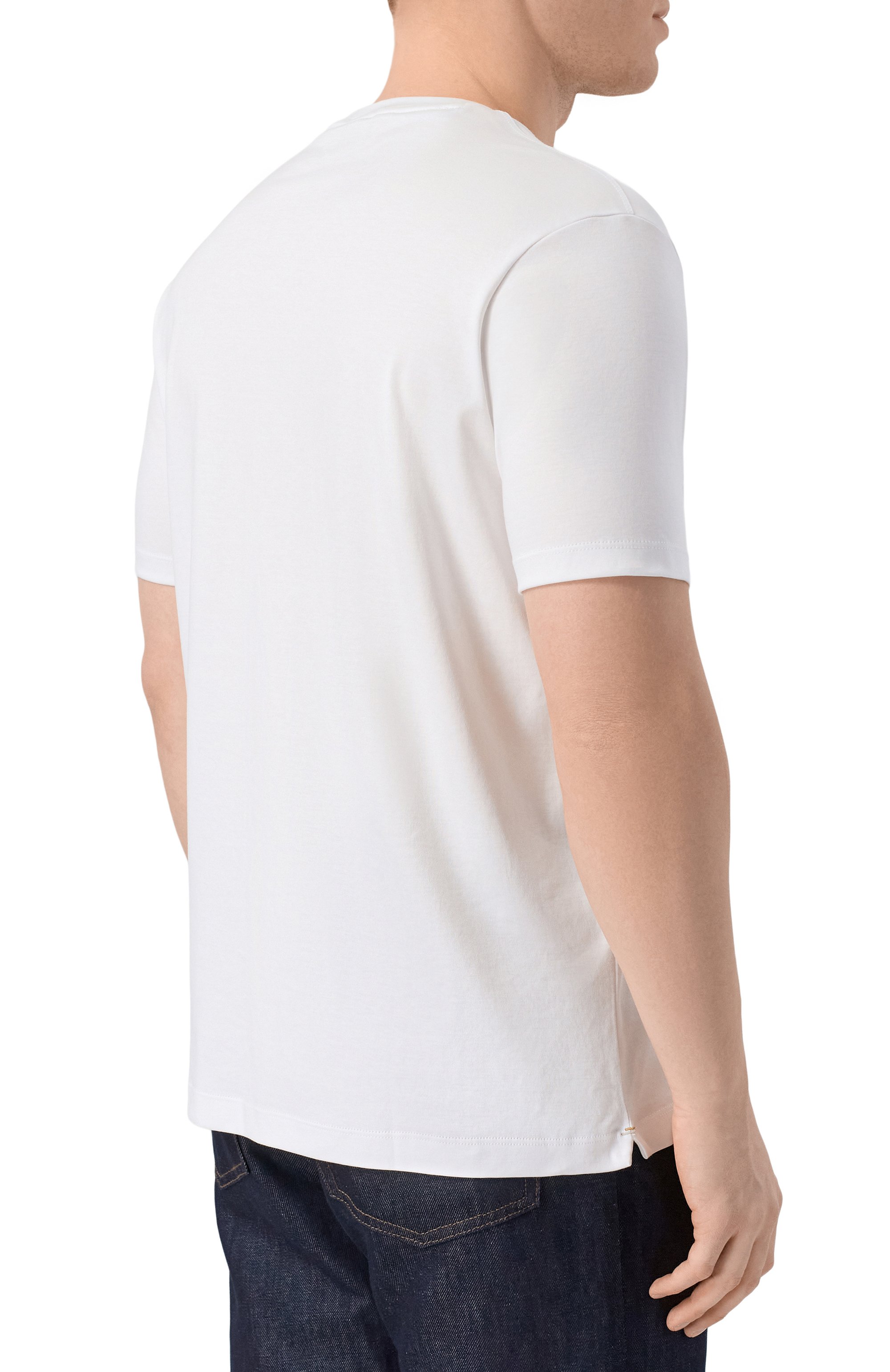 Хлопковая футболка PAUL&SHARK, арт. 26411043_001, фото 4