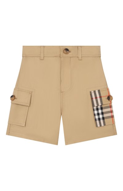 Хлопковые шорты-карго BURBERRY, арт. 8121249