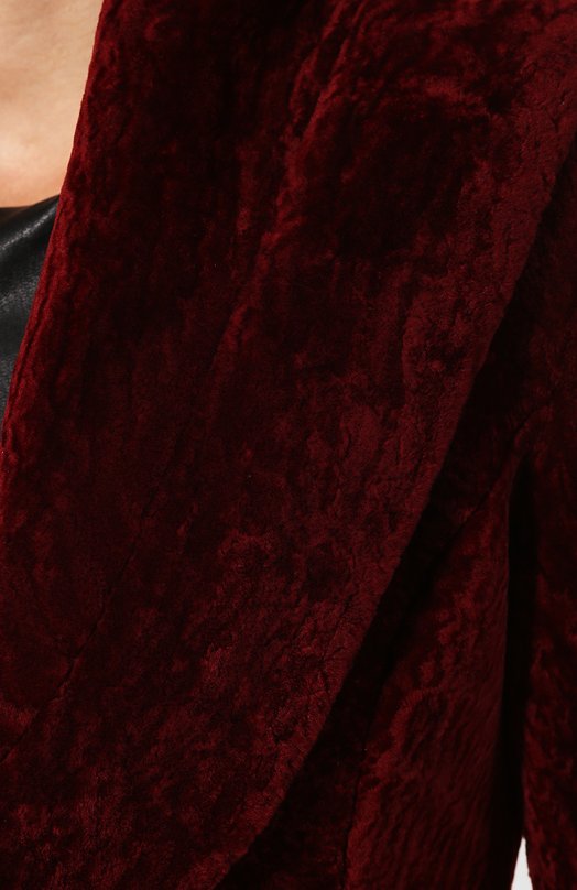 Укороченная дубленка Jitrois Бордовый, фото 5