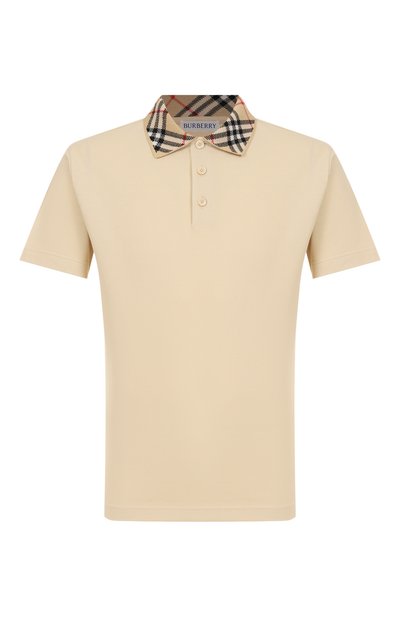 Мужское хлопковое поло BURBERRY, арт. 8103864