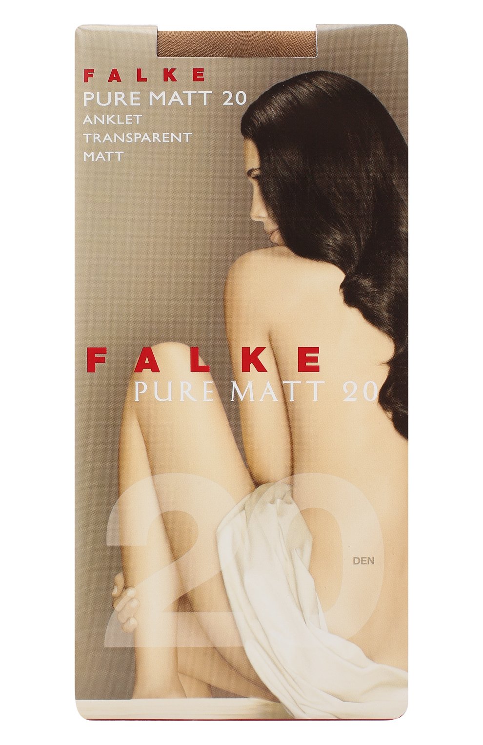 Носки FALKE бежевого цвета по цене 1250 руб., арт. 41312, фото 1 Носки FALKE, арт. 41312, фото 1