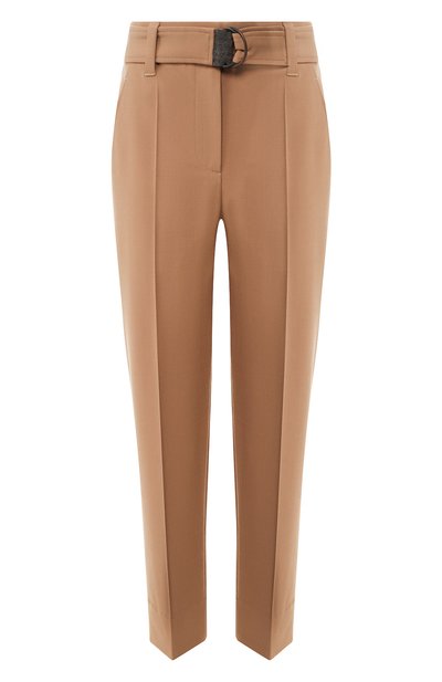 Женские брюки с поясом BRUNELLO CUCINELLI, арт. MA124P7222