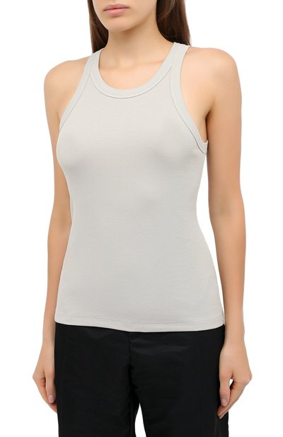 Хлопковая майка TOTEME, арт. ESPERA RIB TANK 203-437-772, фото 3